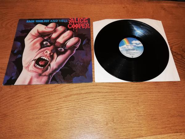 Alice Cooper Raise your Fist and Yell 1987 MCA Records 255074-1 Deutsche Pressung VG/VG+